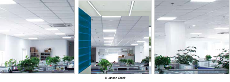 Flächenleuchten von der EGRR