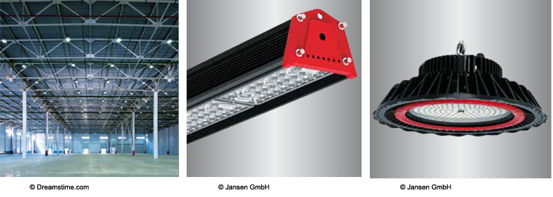 Hallenbeleuchtung von der EGRR