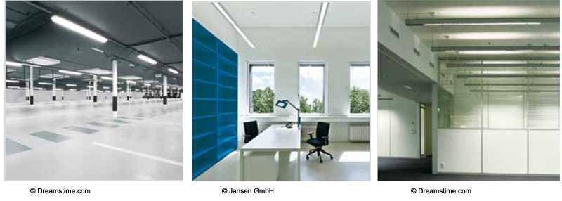 Lichtbänder und Tubes von der EGRR